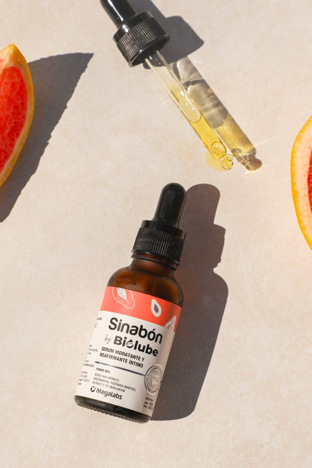 Serum reafirmante e hidratante intimo